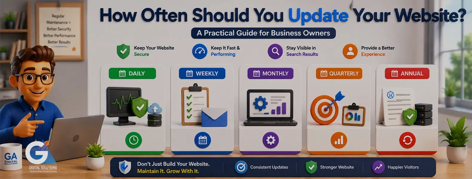 How Often Should You Update Your Website?