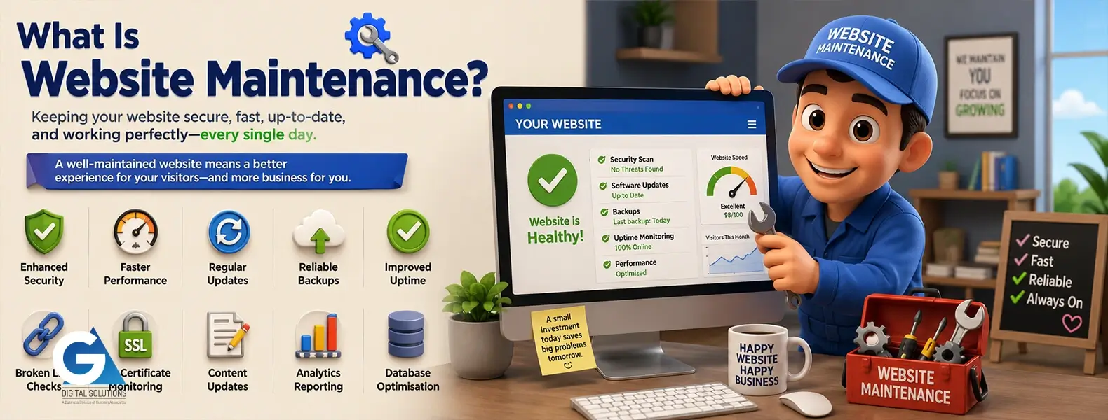 What Is Website Maintenance?
